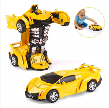 Transparent Robot Car (2 In 1 Car)