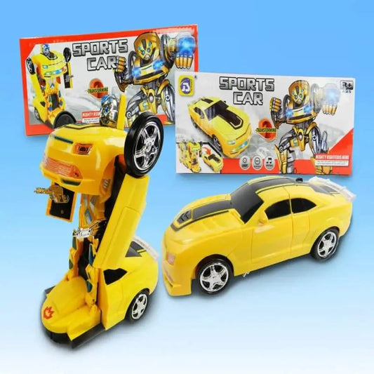 Transparent Robot Car (2 In 1 Car)