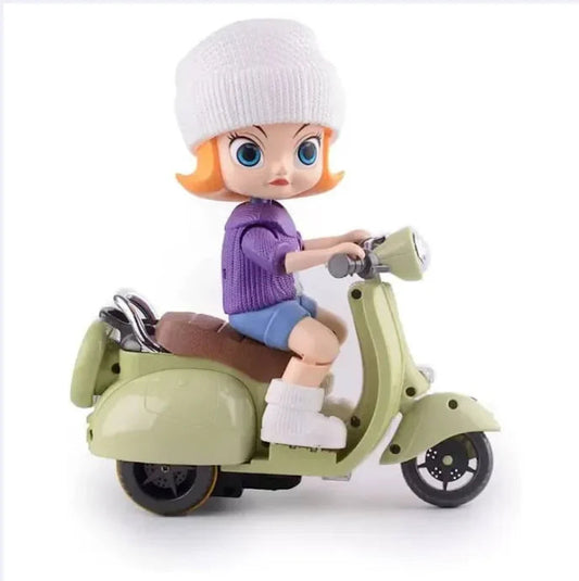 Electric Tide Flow Motor Car Stunt Scooter Toy